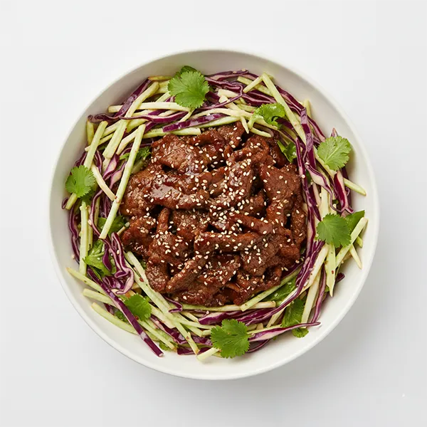 Korean Bulgogi Beef & Sesame Slaw
